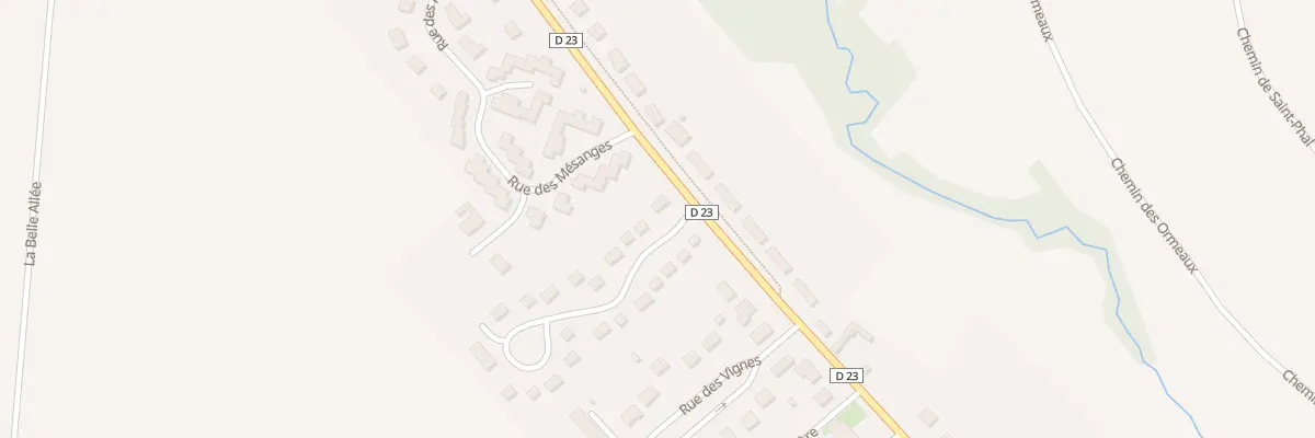 Plan du 4 Rue des Alouettes à Estissac
