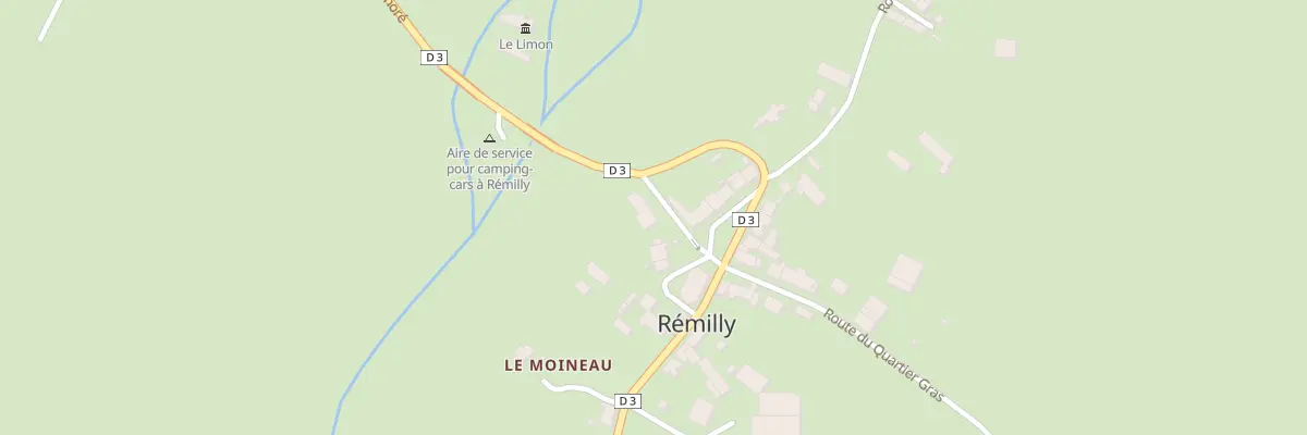 Plan du 6 Le Bourg à Rémilly