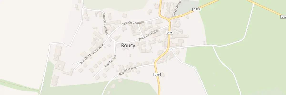 Plan du 7 Pl de l’Eglise à Roucy