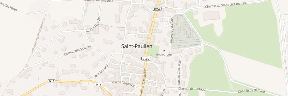Plan du 23 Av de Ruessium à Saint-Paulien
