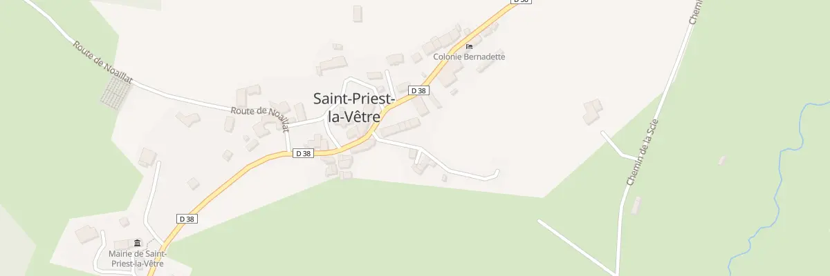 Plan du 3 Che des Osiers à Saint-Priest-la-Vêtre