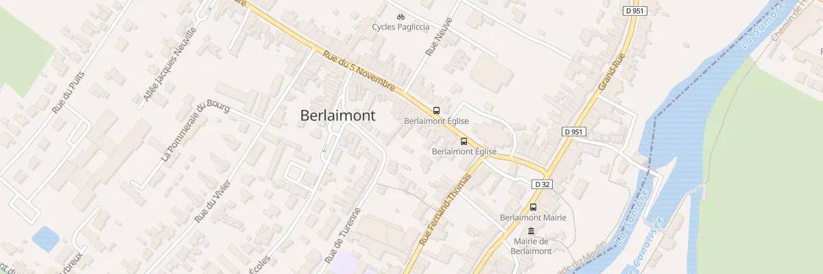 Plan du 17 Rue du 5 Novembre à Berlaimont