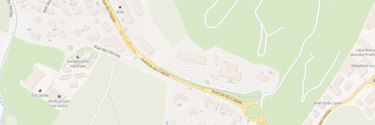 Plan du 198 All des Ecureuils à Saint-Gély-du-Fesc