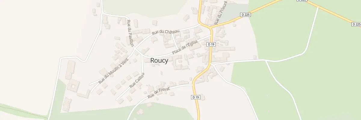 Plan du 5 Pl de l’Eglise à Roucy