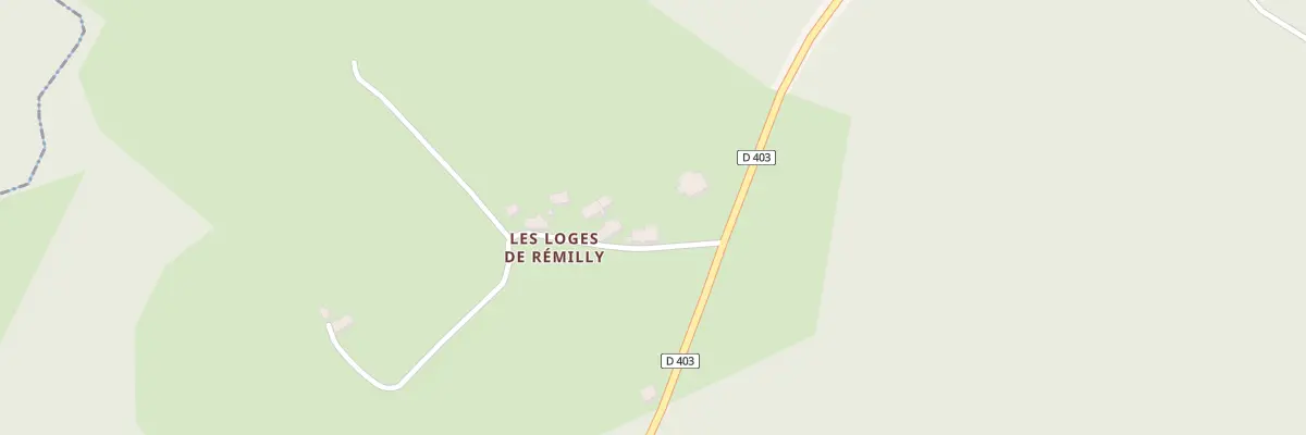 Plan du 233 Les Loges à Saint-Honoré-les-Bains