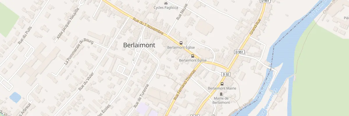 Plan du 11 Rue du 5 Novembre à Berlaimont