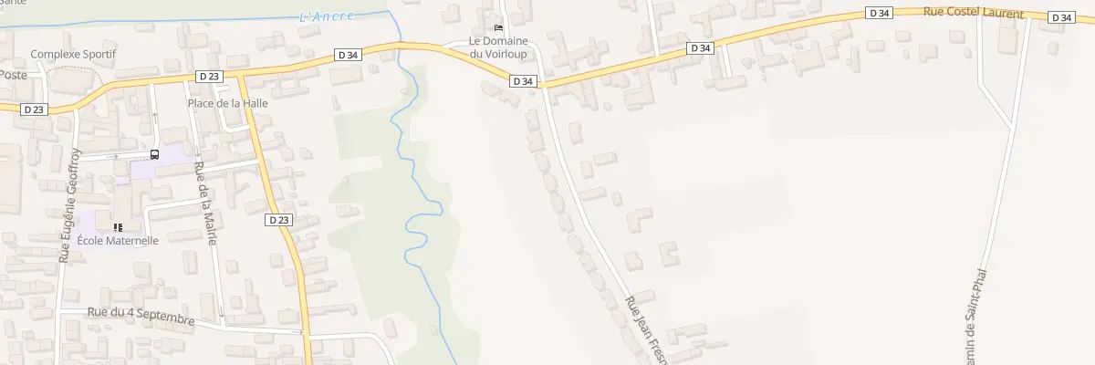 Plan du 12B Rue Costel Laurent à Estissac