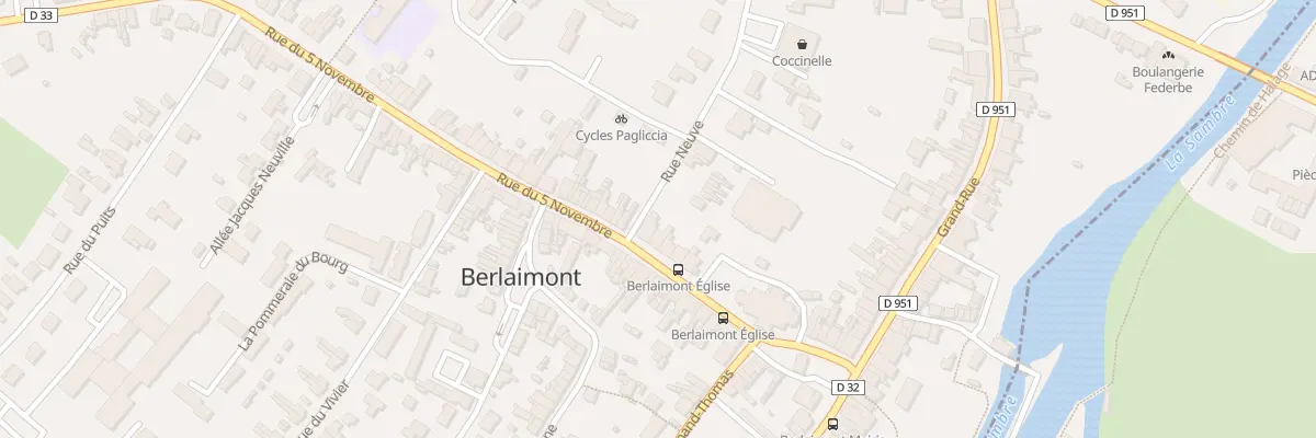 Plan du 10 Rue du 5 Novembre à Berlaimont