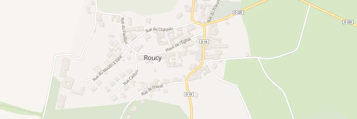 Plan du 3 Pl de l’Eglise à Roucy