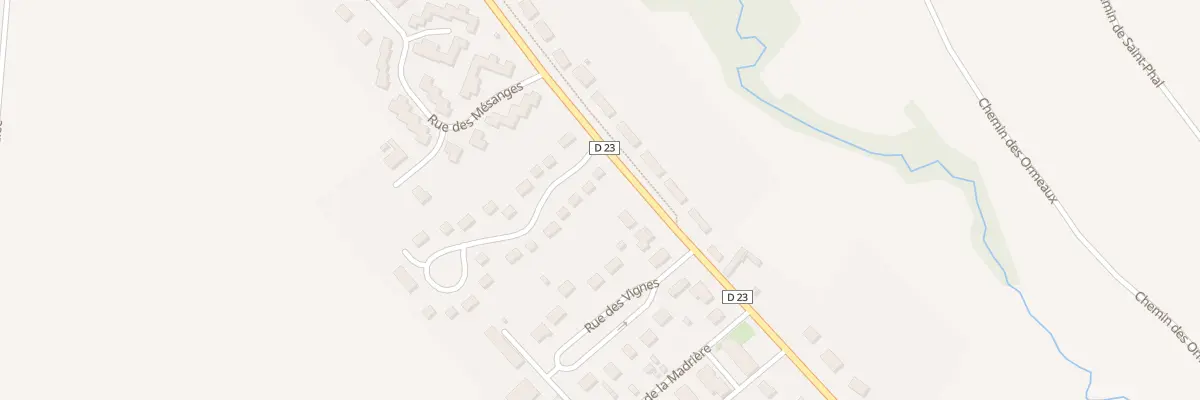 Plan du 3 Rue des Alouettes à Estissac