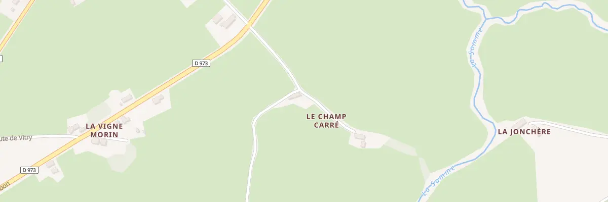 Plan du 138 Imp du Champ Carré à Maltat