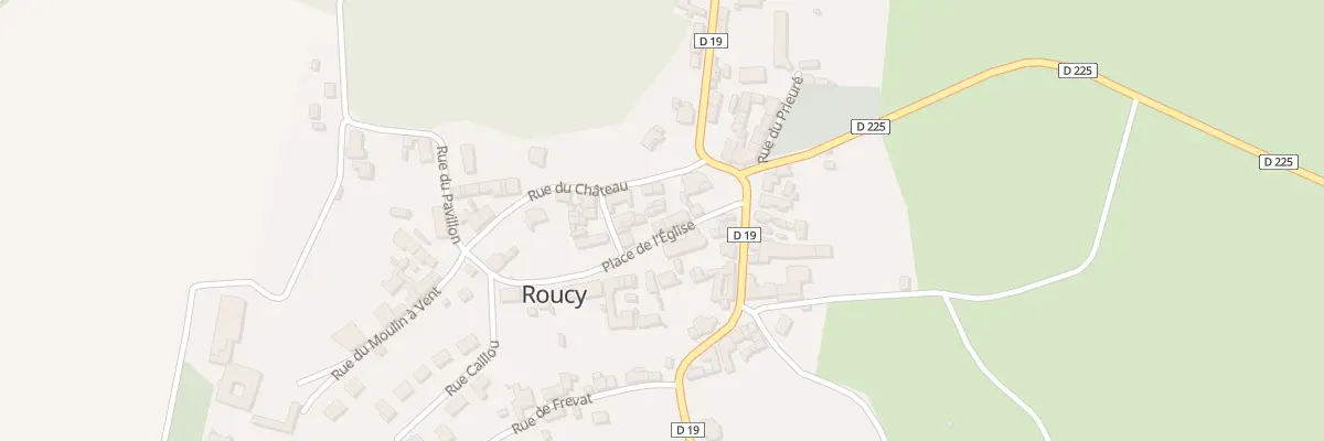 Plan du 6 Pl de l’Eglise à Roucy