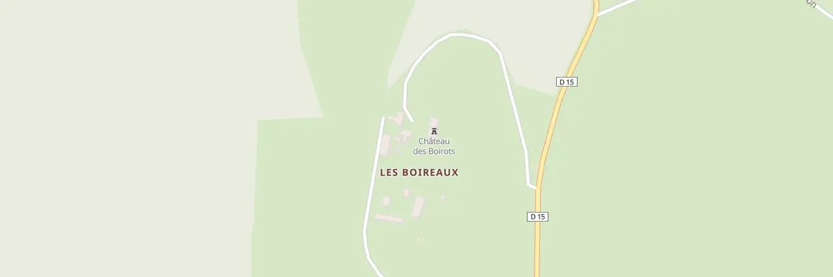 Plan du 5115 Les Boireaux à Lenax