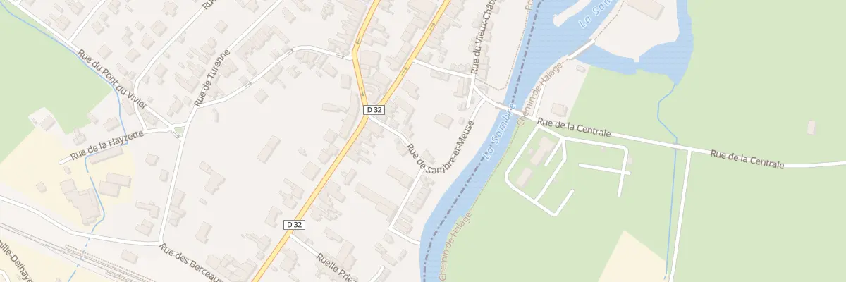 Plan du 1 Rue Sambre et Meuse à Berlaimont