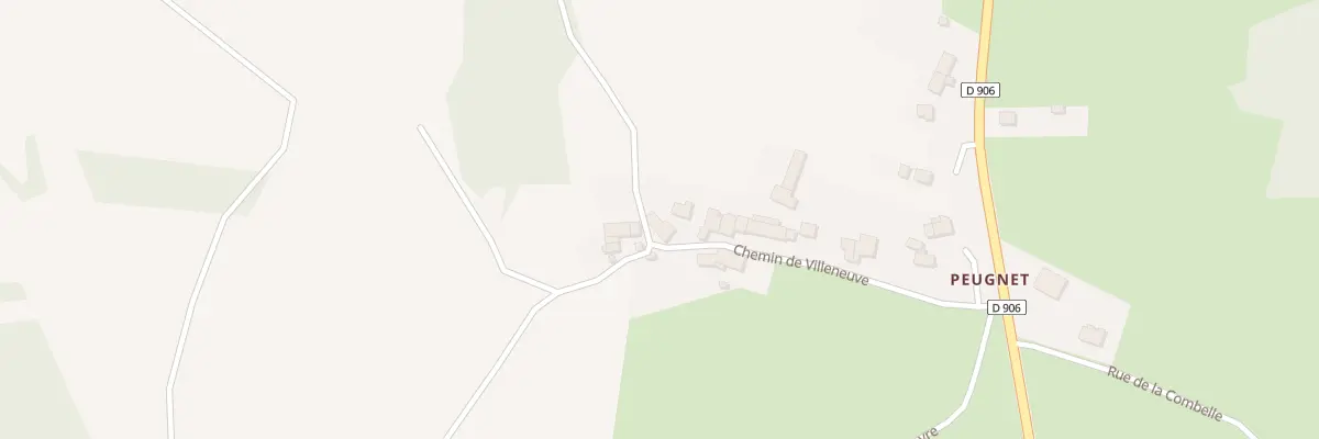 Plan du 22 Che de Villeneuve à Bellevue-la-Montagne