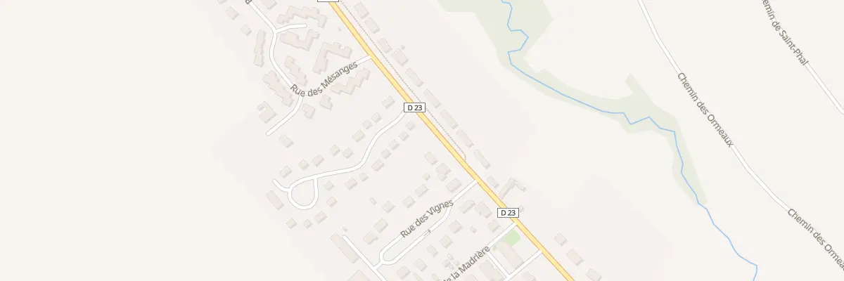 Plan du 1 Rue des Alouettes à Estissac