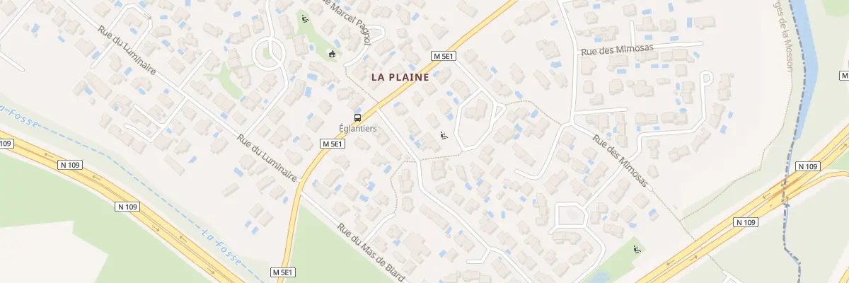 Plan du 7 Rue des Églantiers à Juvignac