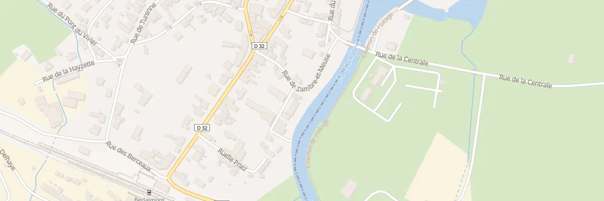Plan du 1 Che de la Vieille Passerelle à Berlaimont