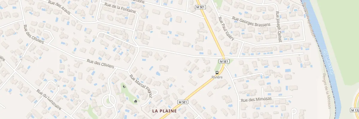 Plan du 27T Rue de la Rivière à Juvignac
