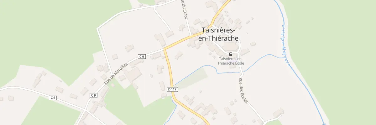 Plan du 1 Rue de Maroilles à Taisnières-en-Thiérache