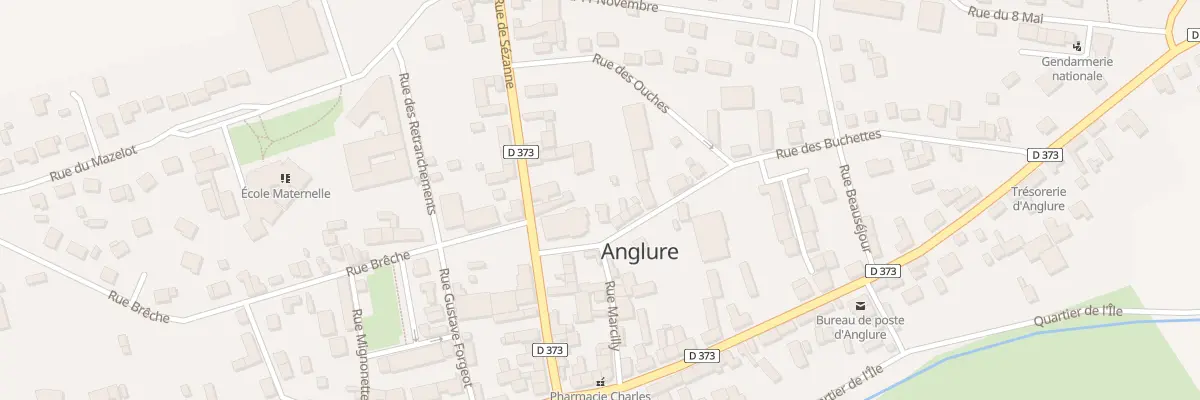 Plan du 1 Rue des Buchettes à Anglure