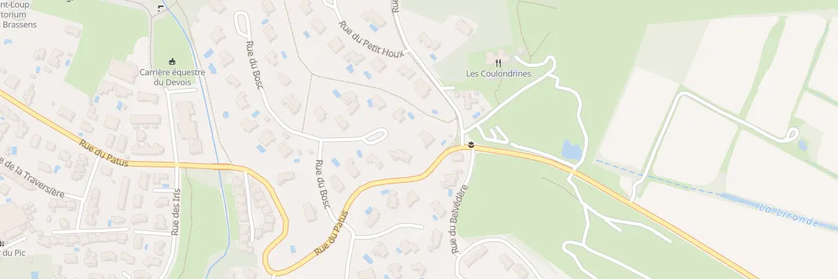 Plan du 198 Rue du Bosc à Saint-Gély-du-Fesc