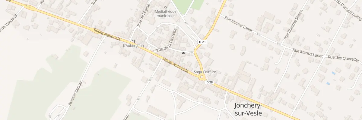 Plan du 71B Rte Nationale à Jonchery-sur-Vesle