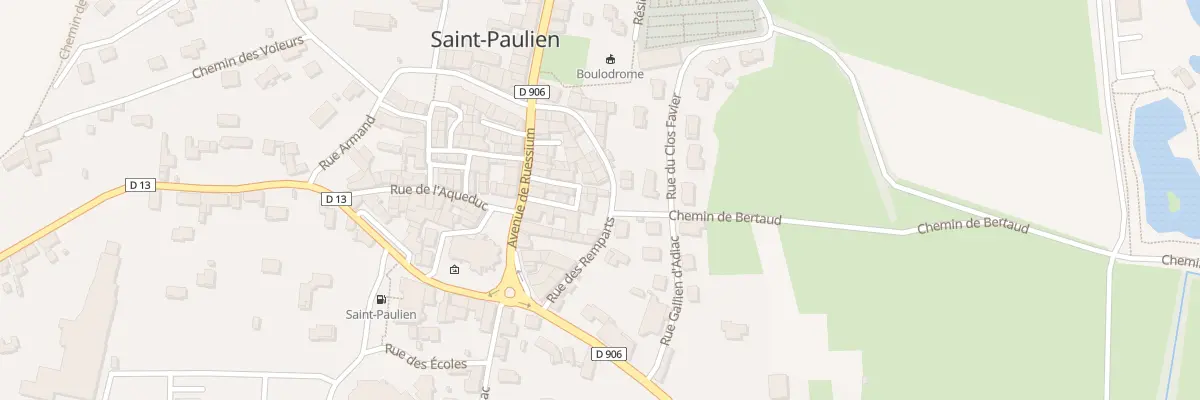 Plan du 14 Rue des Remparts à Saint-Paulien