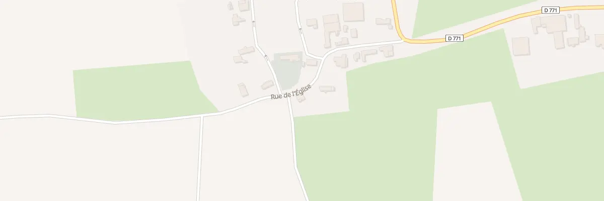 Plan du 2 Rue de l’Eglise à Saint-Gobert