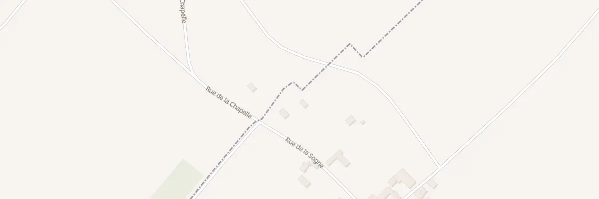 Plan du 28 Rue de la Sogne à Percey