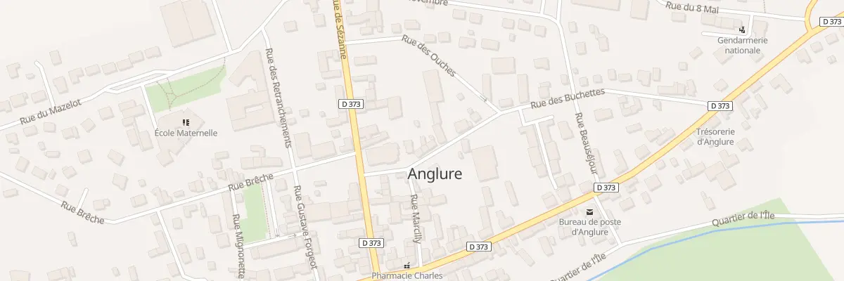 Plan du 5 Rue des Buchettes à Anglure