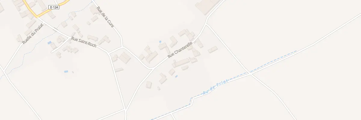 Plan du 8 Rue Chanterelle à Butteaux