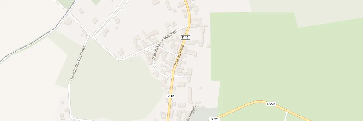Plan du 18 Rue du Pavé à Roucy
