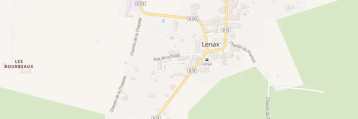 Plan du 6 Imp de la Poste à Lenax