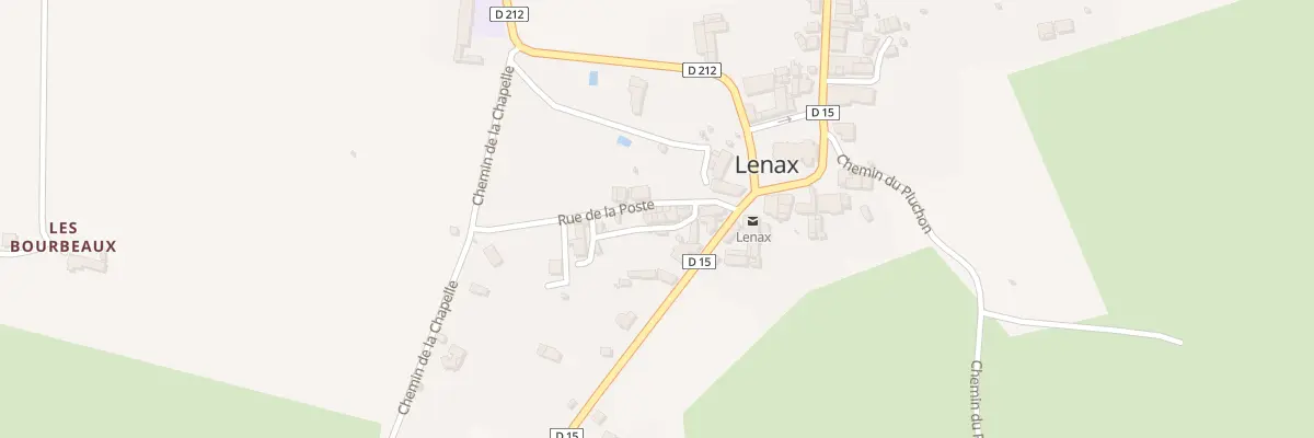 Plan du 5017 Le Bourg à Lenax