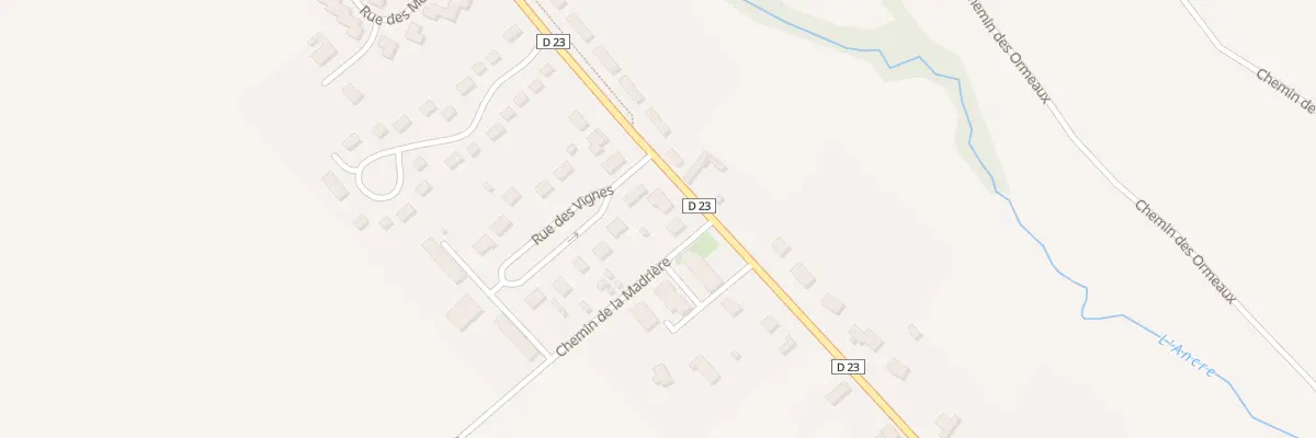 Plan du 6 Rte de Thuisy à Estissac