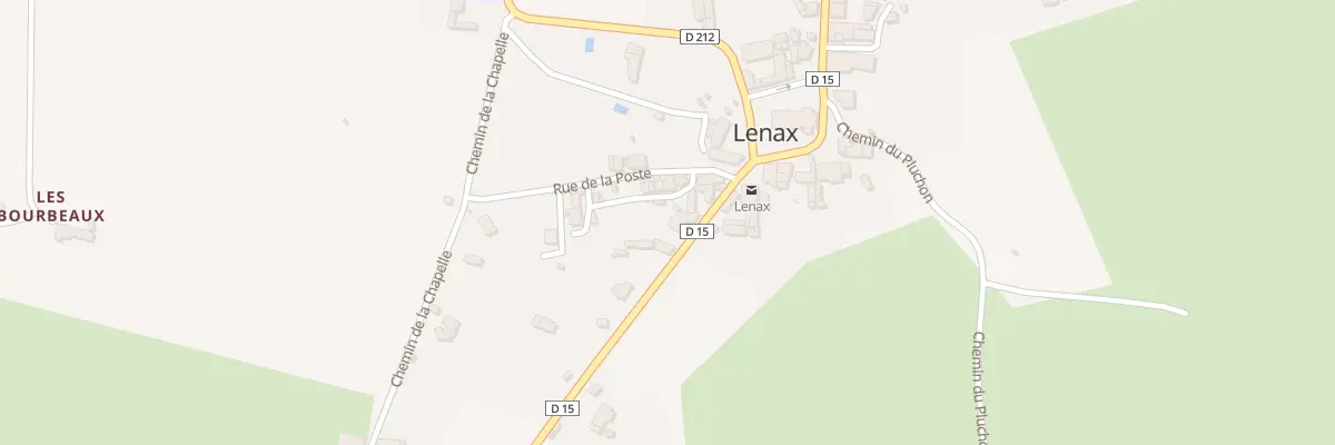 Plan du 5024 Le Bourg à Lenax