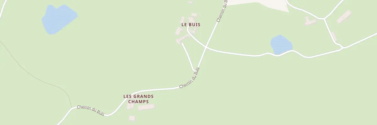 Plan du 642 Chem du Buis à Sail-les-Bains