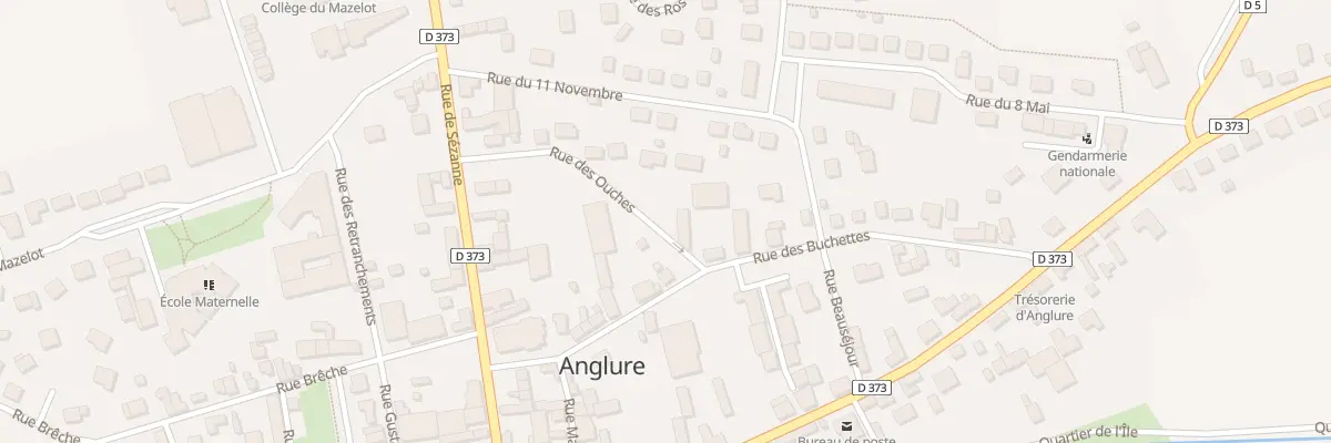 Plan du 11 Rue des Ouches à Anglure