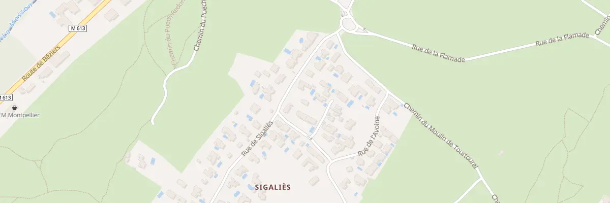 Plan du 27 Rue des Sigalies à Saint-Jean-de-Védas