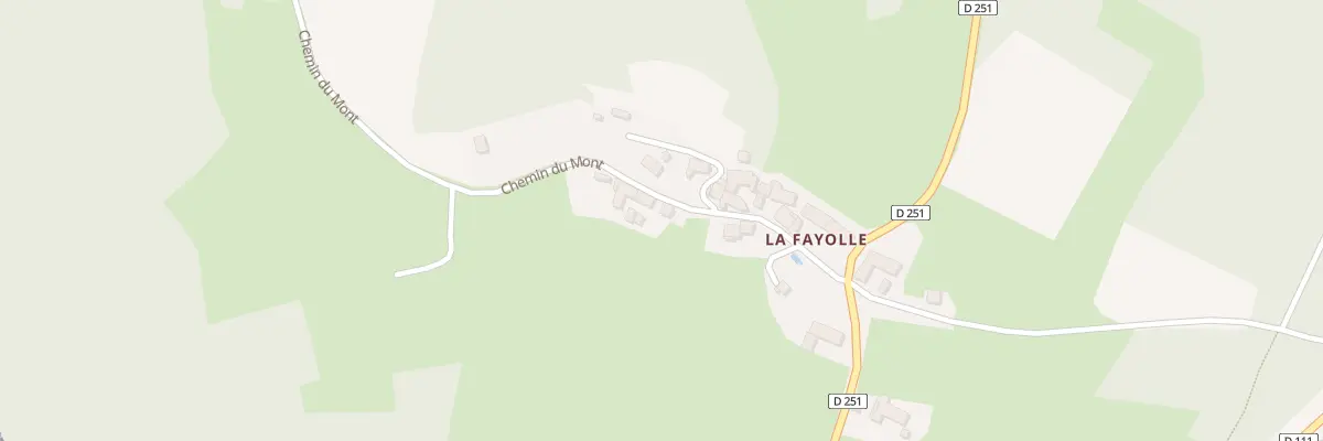 Plan du 5012 La Fayolle à Medeyrolles