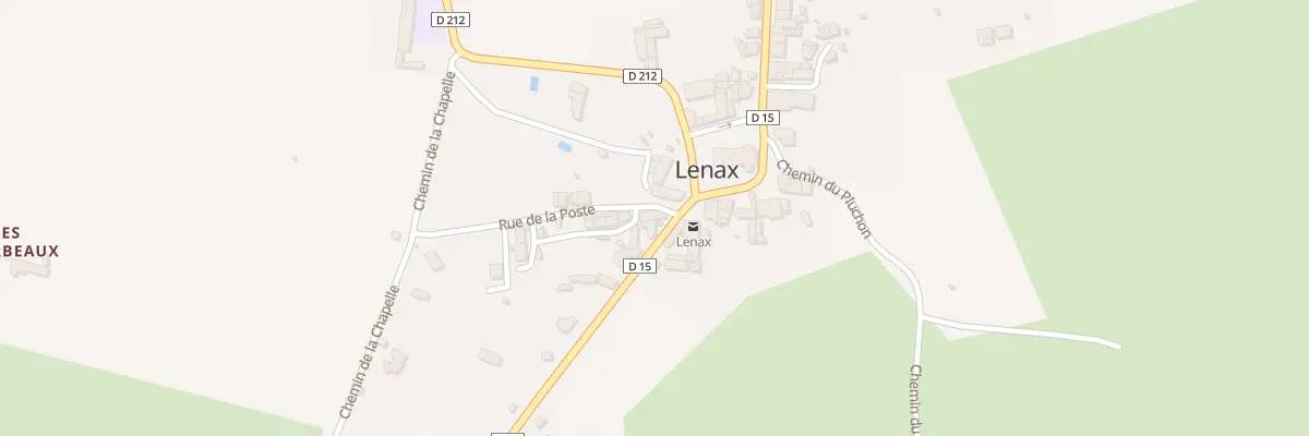 Plan du 5023 Le Bourg à Lenax
