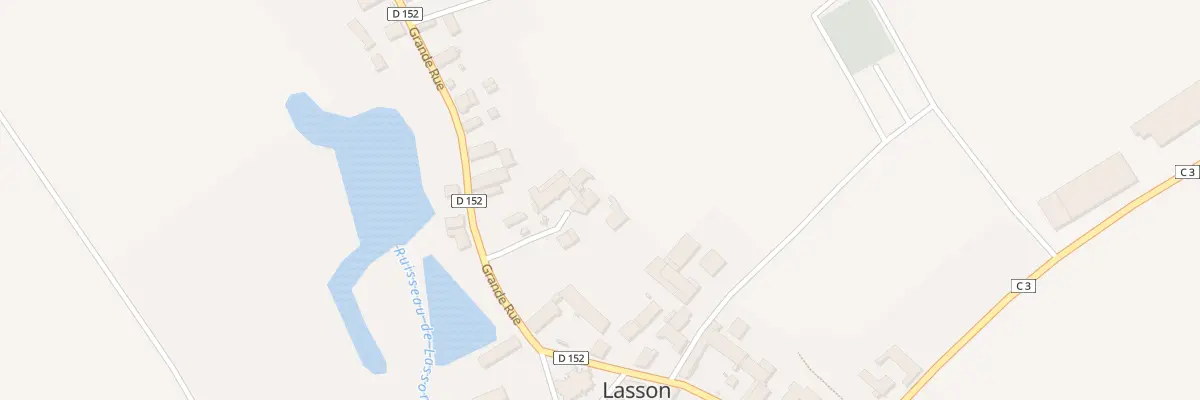 Plan du 35 Gr Grande Rue à Lasson