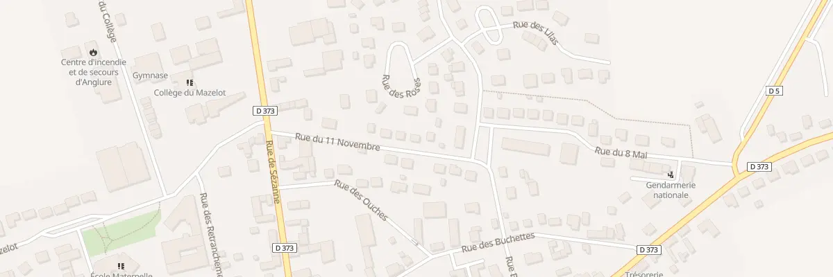 Plan du 13 Rue du Onze Novembre à Anglure