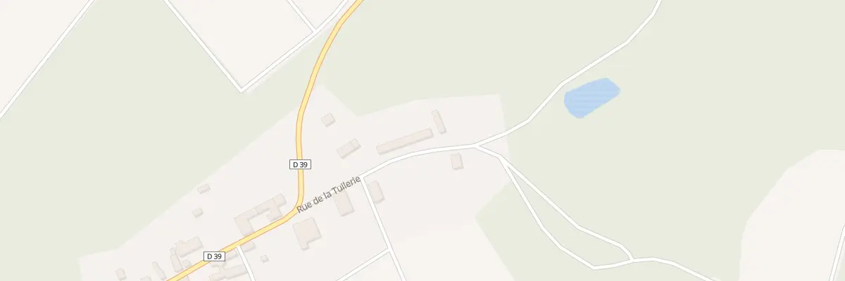 Plan du 7 Rue de la Tuilerie à Allemant