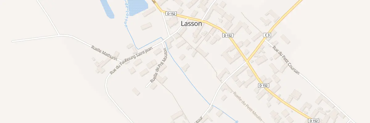 Plan du 4 Rle de l’Eglise à Lasson