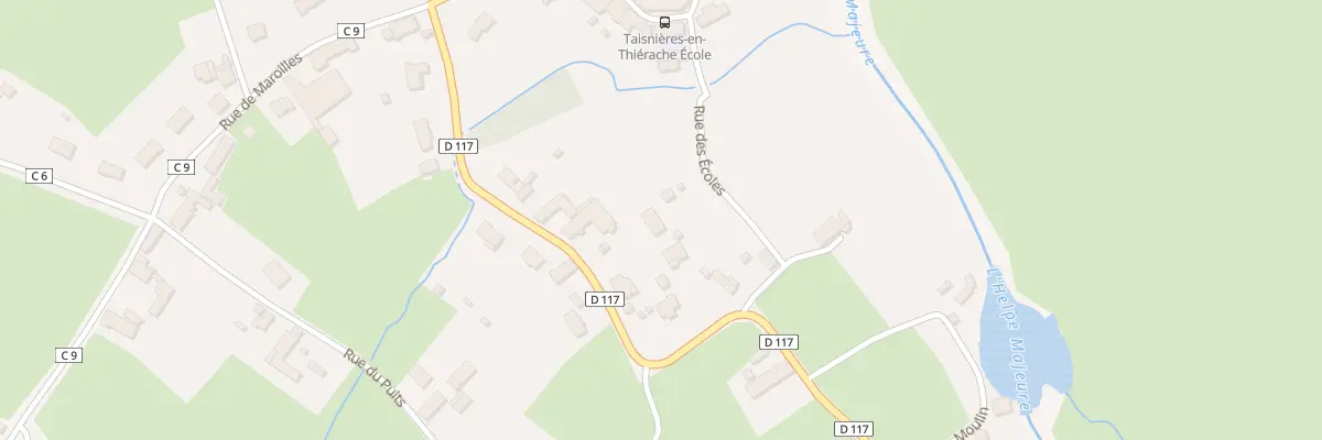 Plan du 13 Rue de Marbaix à Taisnières-en-Thiérache