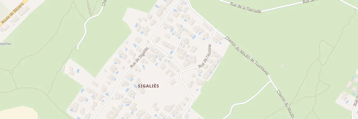 Plan du 13 Rue des Genêts à Saint-Jean-de-Védas
