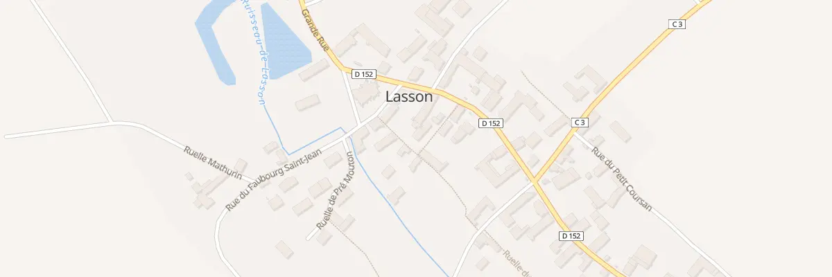 Plan du 4 Rle Gde Rue à Lasson