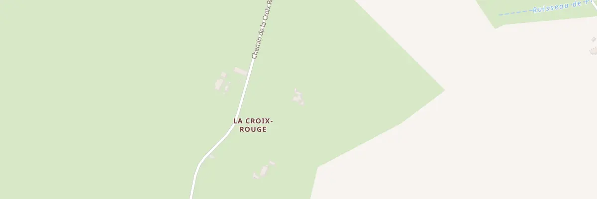 Plan du 5404 La Croix Rouge au Donjon